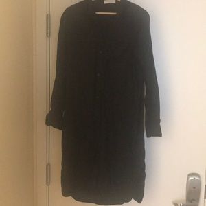 Everlane navy size 12 Cotton Pocket Shirt Dress
